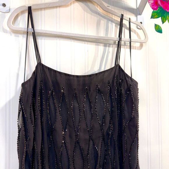 NWT ZARA ZW COLLECTION SEQUINNED
DRESS WITH FRINGE SZ M-L - Picture 4 of 11